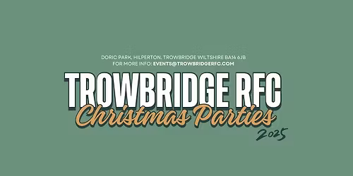 Christmas Parties @ TRFC