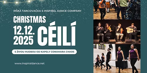Christmas C\u00e9il\u00ed - irsk\u00e1 tancova\u010dka s \u017eivou hudbou
