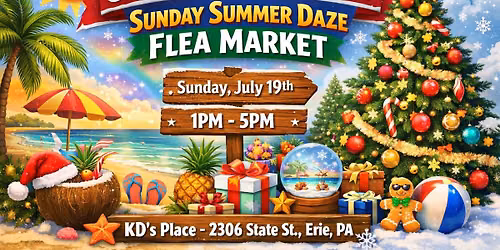 Christmas in July at KDs Place- Sunday Market