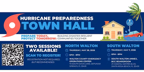 Hurricane Preparedness Town Hall - South Walton 