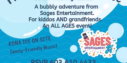 Grandparent\/Grandchild Foam Party