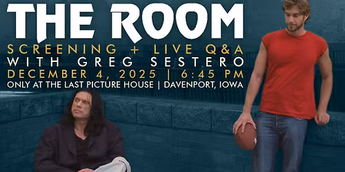 The Room Screening + Live Q&A with Greg Sestero