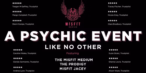 BRIDGING TWO WORLDS - MISFITMEDIUMS LIVE AND IN-PERSON
