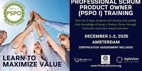 Certified Training | Professional Scrum Product Owner (PSPO)