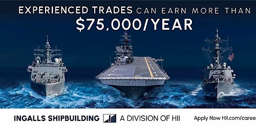 Ingalls Shipbuilding Hiring Event