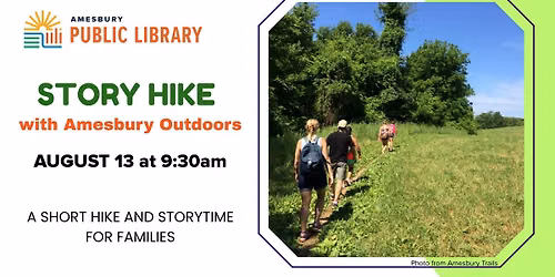 StoryHike with Amesbury Outdoors