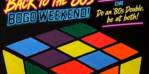 Friday, 9pm - 4am, Back to the '80s Dance Party with The Legend DJ TM.8
