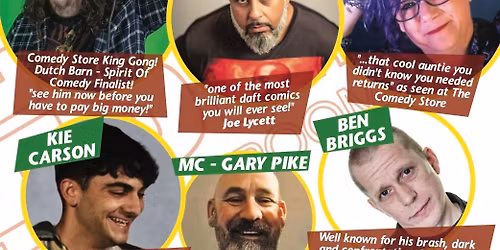 SHED HEADS BIG LAUGH CHRISTMAS SPECIAL - THE SHED. PETERBOROUGH - THURSDAY 18 DECEMBER.