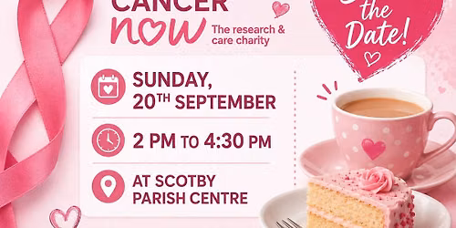 Cuppa & Cake for Breast Cancer Now