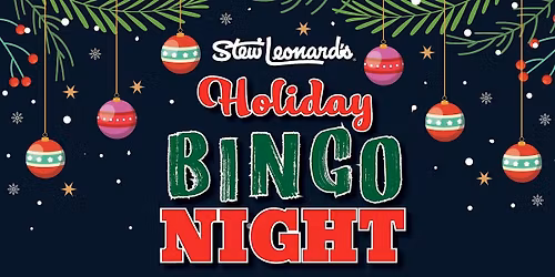 Holiday Bingo Night at Stews
