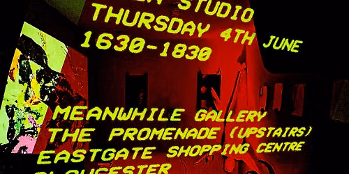 Dan Cooper @ Meanwhile Gallery - OPEN STUDIO