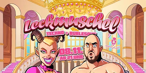 Leckmuschelparty "Miss Pink Champagne und die 7 S\u00fcnden"
