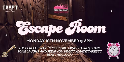Escape Room with Melbourne Working Holiday Girls