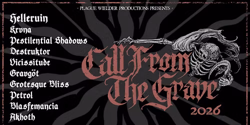 Call From The Grave Festival - Sydney
