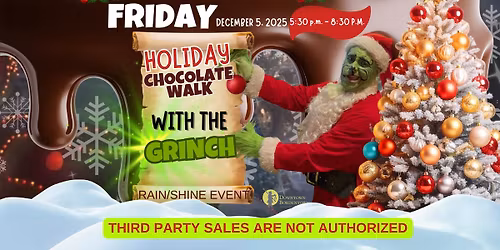 HOLIDAY CHOCOLATE WALK W\/The Grinch