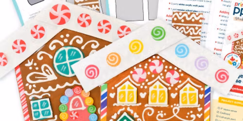 Gingerbread Dreams Canvas\/Collage