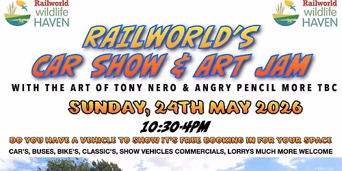 Classic vehicle show and Art jam 