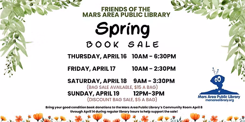 Spring Book Sale