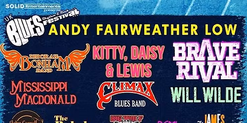 UK Blues Rhythm and Rock festival Blackpool