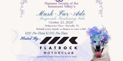 Mask-Fur-Ade Gala: Tickets Now Available!