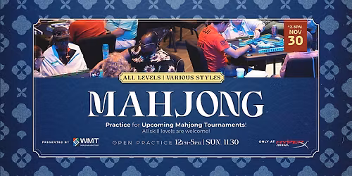 Chinese Mahjong Tournament Prep at HyperX Arena