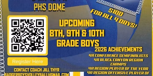 PHS Boys VB Camp