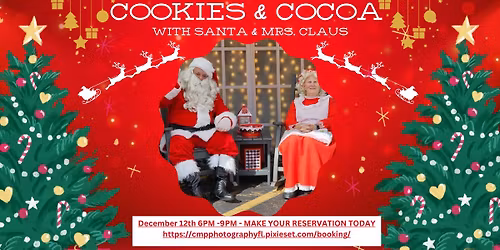 Cookies & Cocoa with Santa & Mrs. Claus