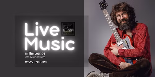 Live in The Lounge with The Ardvark Felon - NO COVER