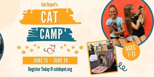 Cat Depot CAT Camp | June 15\u201319, 2026