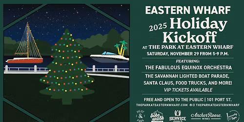 Eastern Wharf 2025 Holiday Kickoff