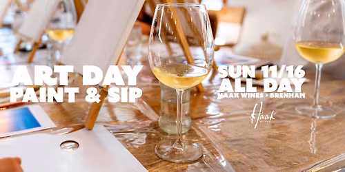 \ud83c\udfa8\ud83c\udf77 Art Day at Haak Wine Brenham \ud83c\udf77\ud83c\udfa8