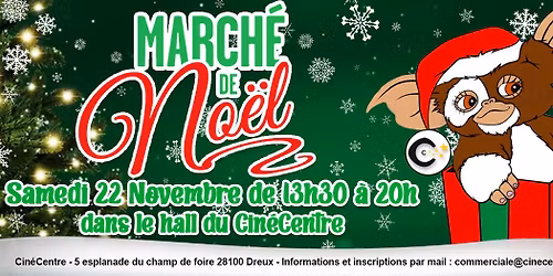 Marché de Noël au CinéCentre