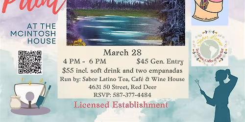 Sip & Paint at The McIntosh House