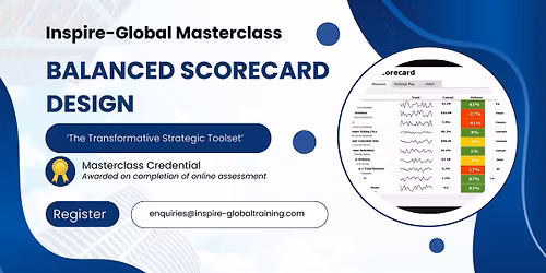 Balanced Scorecard Design Masterclass - GLASGOW