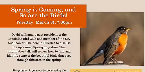 Spring is Coming, and So are the Birds!