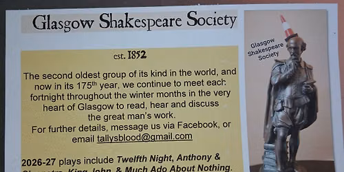 Glasgow Shakespeare Society