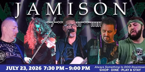 Free Music in the Plaza featuring Jamison