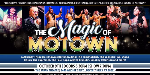 The Magic of Motown - Beverly Hills, CA