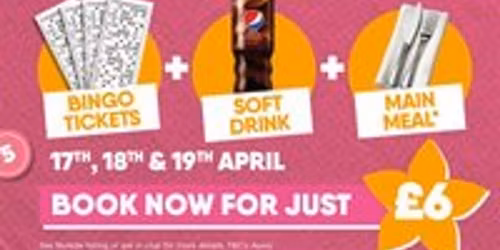 Spring Fling Tickets - Buzz Bingo Plymouth 17\/04