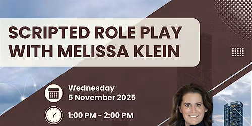 Scripted Role Play with Melissa Klein