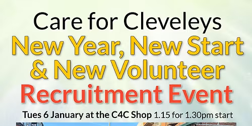 C4C 2026 New Year & New Volunteer Recruitment Event