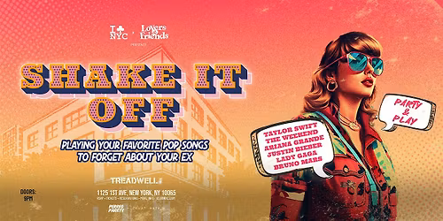 11\/28 Treadwell NYC - Shake it Off - Dance Party Games & Cocktails