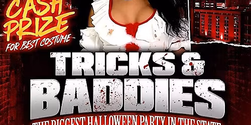 #TRICKS & BADDIES "THE BIGGEST HALLOWEEN PARTY IN NC" THURS OCT 31 #PRINCE