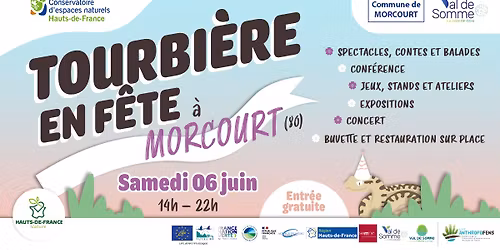 Tourbi\u00e8re en f\u00eate \u00e0 Morcourt (80) 