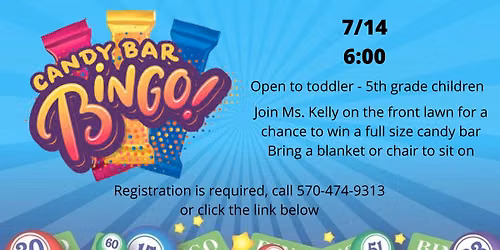 Candy Bar Bingo
