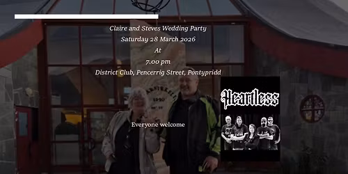Claire & Steves Wedding Party