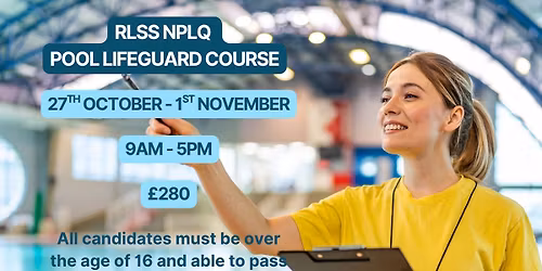 RLSS Pool Lifeguard Course