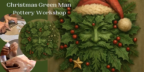 Christmas Green Man Sculpture Pottery Workshop