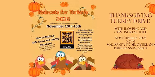 Thanksgiving Turkey Drive with the iLoveKC Team