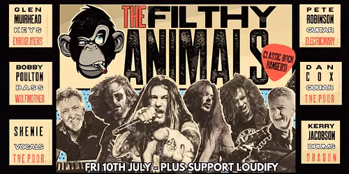 The Filthy Animals Live at The Golden Vine Hotel Bendigo
